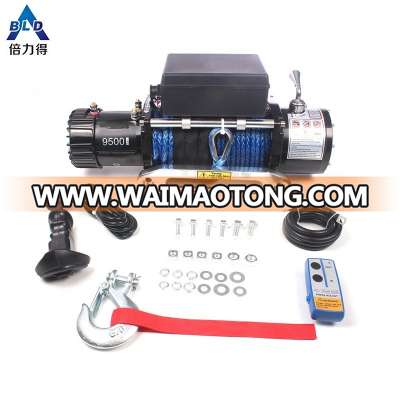 hot selling electric winch 12v electric winch 9500lbs